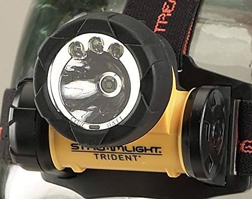 Streamlight Trident LED Headlamp - 200 Lumens, Waterproof, Impact-Resistant, Helmet-Compatible