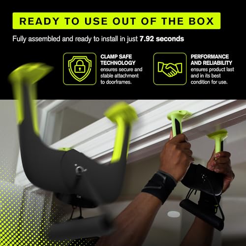 Eleviia Portable Doorway Pull Up Bar - Lightweight & No Install