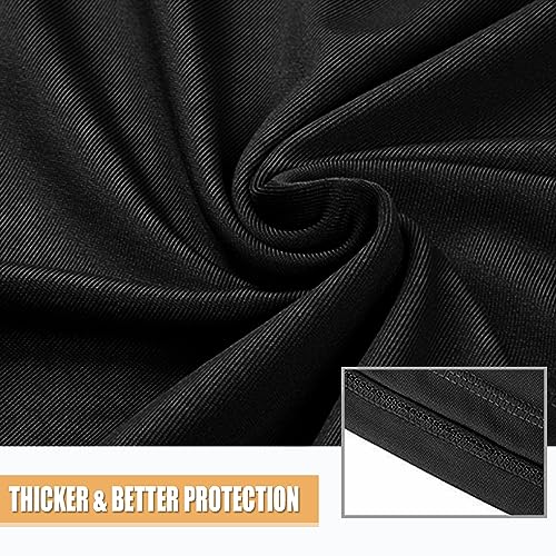 Finvizo 6-Pack Neck Gaiter Face Mask, Multicolor Light - UV Sun Protection