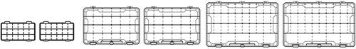 Flambeau Outdoors T5PW "IKE" Tackle Box - Fishing Organizer with Tuff Tainer Boxes, Zerust Anti-Corrosion | Translucent Red/Gray