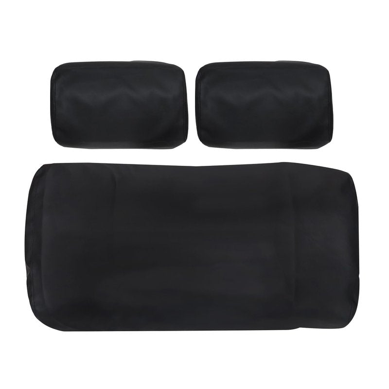 Vigoraze 3Pcs Golf Cart Seat Skin Cover Replacement Microfiber Leather Compatible with Yamaha G-11 G-22