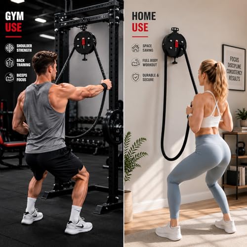 Endless Rope Trainer - Adjustable Resistance Home Gym Machine
