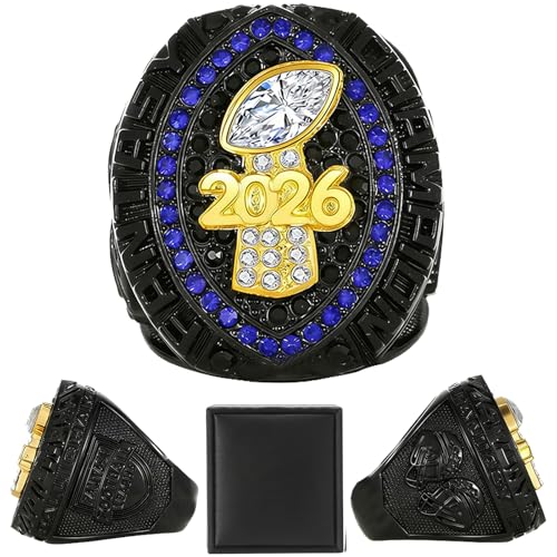 2026 Fantasy Football Championship Ring - Premium Trophy Award