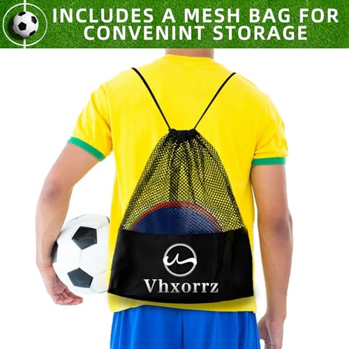 Non-Slip Rubber Floor Markers - 9 Inch Spot Dots, 9 Colors