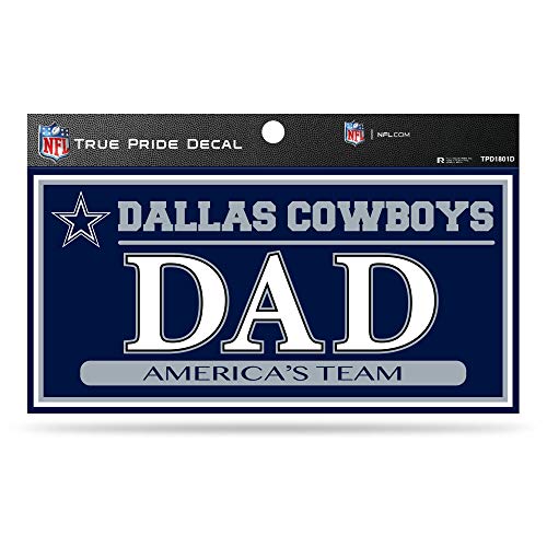 Dallas Cowboys True Pride Family Member Decal - 4 x 6 Inches