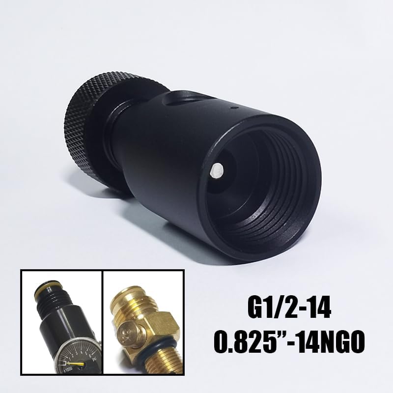 UFA Universal Fill Adapter for Paintball Marker - High Pressure CO2 Tank On/Off ASA | G1/2 Size