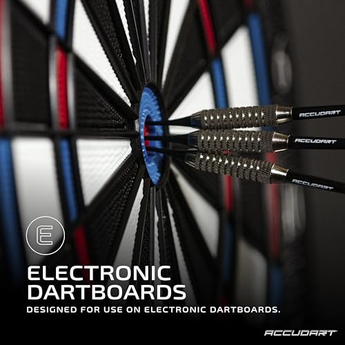 50-Pack Soft Tip Dart Points - 2BA Thread Tips for Electronic Dartboards