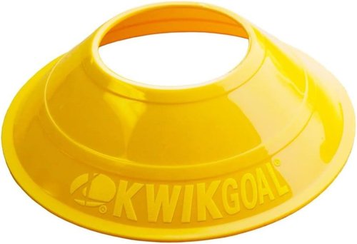 Kwik Goal Mini Disc Cones - Set of 25 Durable Training Markers for Sports Practice
