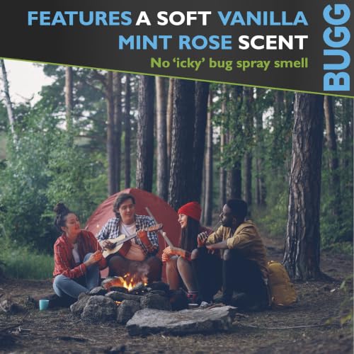 Insect Repellent Pump Spray - 4 oz - DEET Free Vanilla Mint Rose