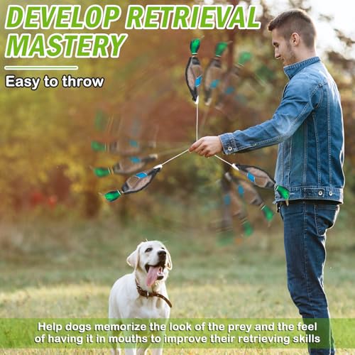 Archerest Dead Duck Dummy Bumper for Waterfowl Hunting Dog Training - Variation: Duck