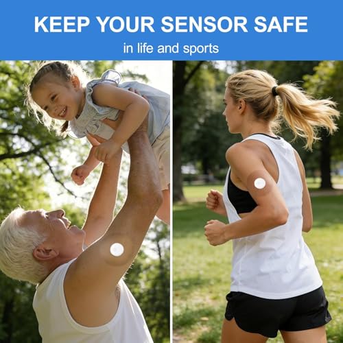 Freestyle Libre 3 Sensor Covers - 40 Pack, Waterproof & Hypoallergenic