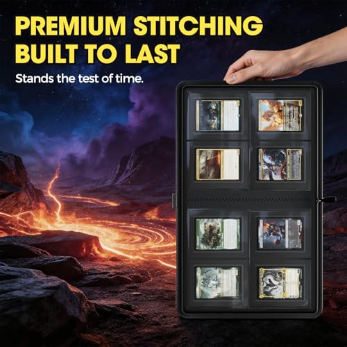 4-Pocket Card Binder for 144 Trading Cards - Black