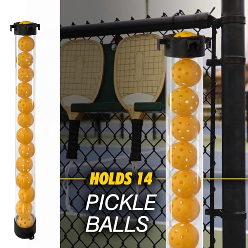 Retrora Pickleball Ball Picker Upper Tube - Lightweight Retriever with Shoulder Strap