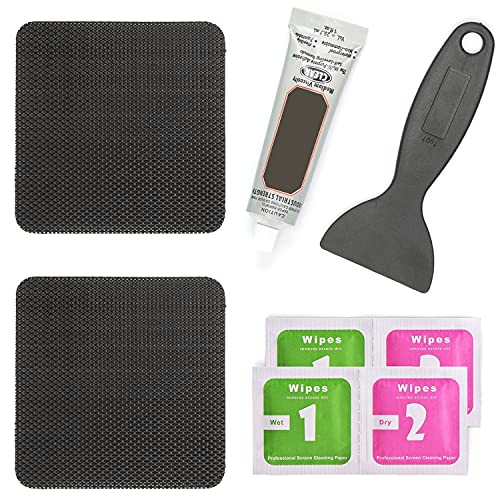 Hareyou 2-Piece Waterproof Trampoline Patch Repair Kit 4x4 Inches