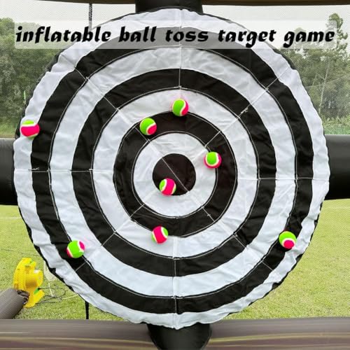 Inflatable Axe Throwing Game - Double Axe Toss Target Set