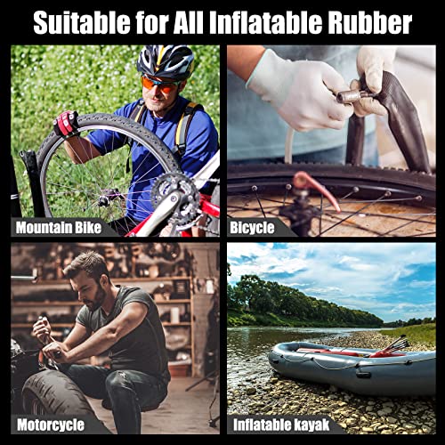 Bike Inner Tire Patch Repair Kit - Bycicle Tube Puncture Patches