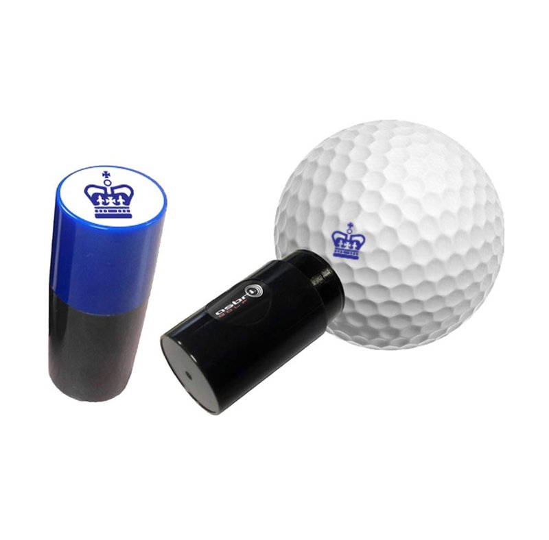 Asbri Golf Unisex's Crown Ball Stamper Blue
