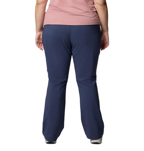 Columbia Womens All Seasons Bootcut Pant, Nocturnal, Medium Short