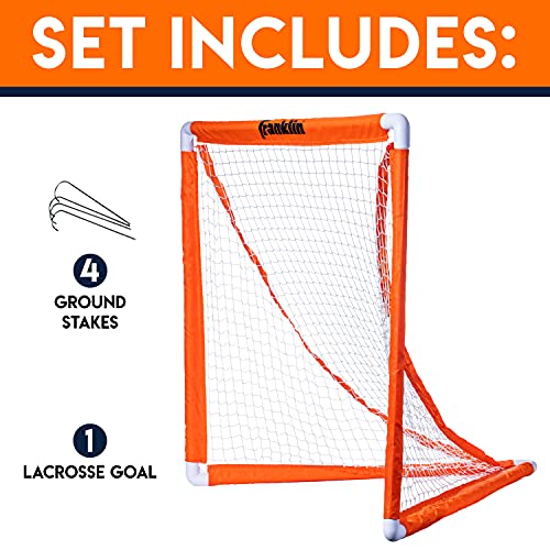 Youth Lacrosse Goal - 38" Quick Assembly with Durable Net
