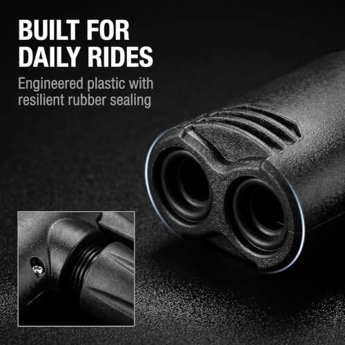 3-in-1 Bicycle Pump Adapter Valve - Dual Head Design