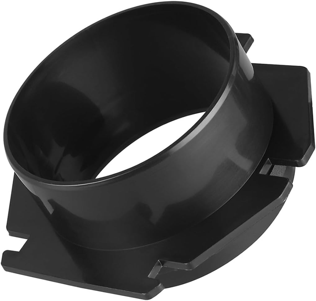 Seaflo In-Line Bilge Air Blower - 130 CFM Marine Ventilation | 12V, 2.5 AMP, Black