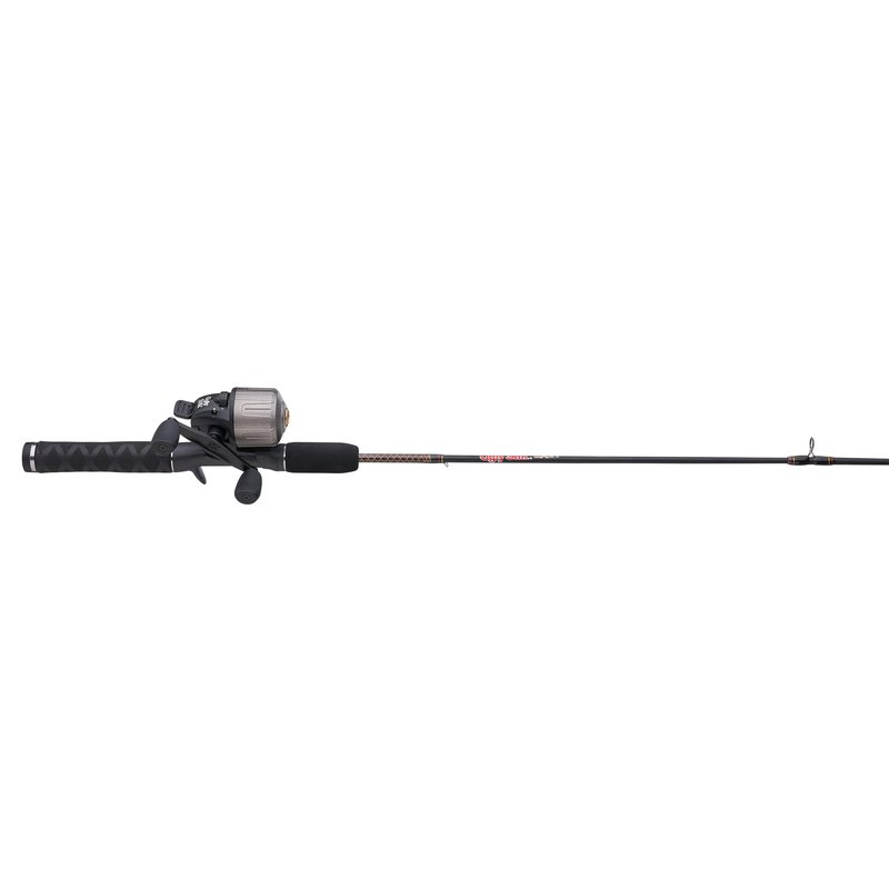 Ugly Stik GX2 Spincast Reel and 6' Fishing Rod Combo, 2-Piece, Graphite and Fiberglass Rod with Clear Tip Design