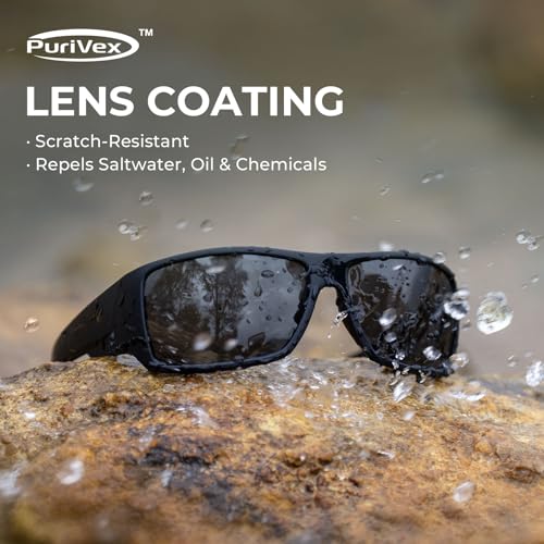 KastKing Iditarod Polarized Sport Sunglasses Matte Black Frame Smoke Lens