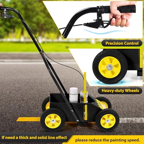 Heavy Duty Line Marking Machine for Accurate Parking Lot Striping