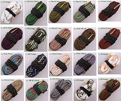 Gun Bore Cleaner Rope - .30 Cal, .308, 30-06, 7.62mm - Easy Use