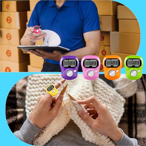 15 Pack Electronic Finger Counter Hand Tally Clickers Digital Display