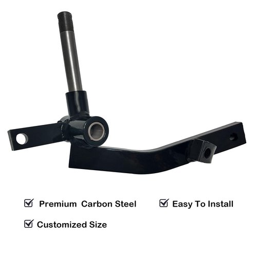 LOSTAR Golf Cart Front Hand Spindle Assembly Passenger Side Compatible with 1981-2003 Club Car DS Gas & Electric Replaces 1010344