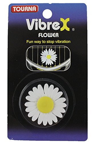 Flower Tennis Vibration Dampener - Stylish Shock Absorption