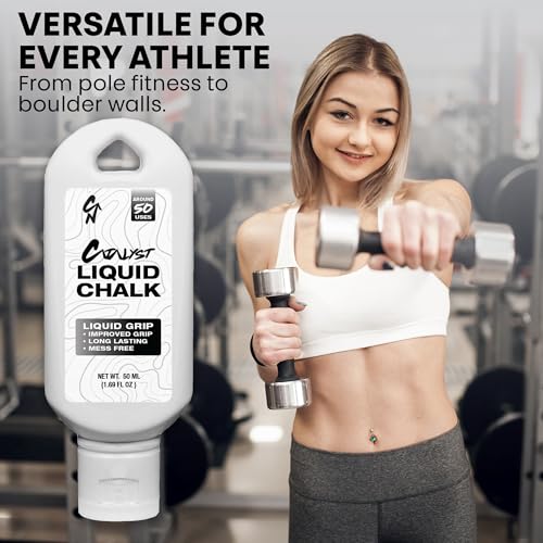 Liquid Chalk Grip Enhancer - Mess-Free & Sweat-Resistant - 50ml