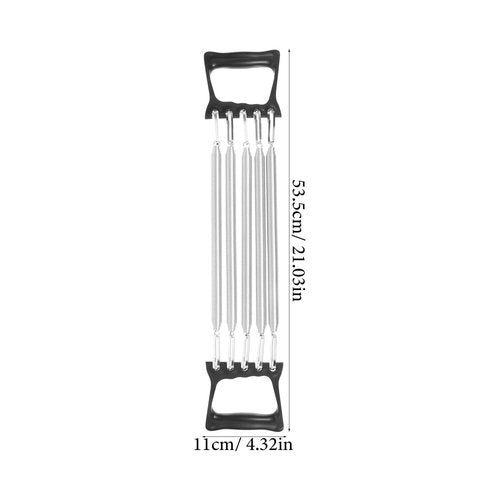 BRIGHTFUFU Chest Expander with Detachable Handles and High Elasticity Spring Adjustable Resistance for Men and Women Home Gym Chest Workout Equipment