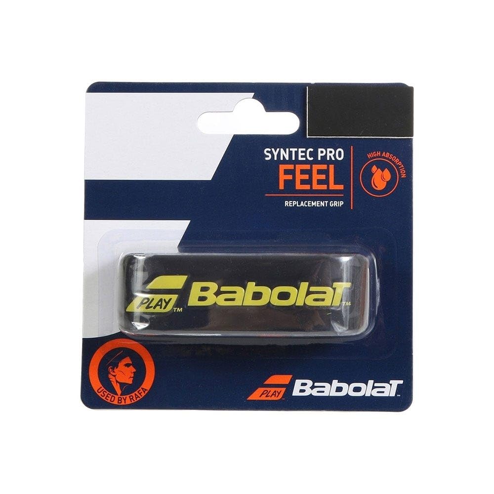 Babolat Unisex's Syntec Pro X 1 Racket Accesories, Black/Yellow, One Size