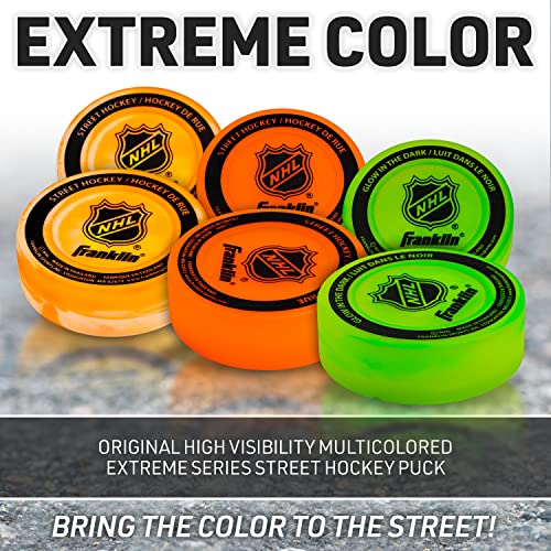 NHL Street Hockey Puck - Lightweight 3 Pack for Practice