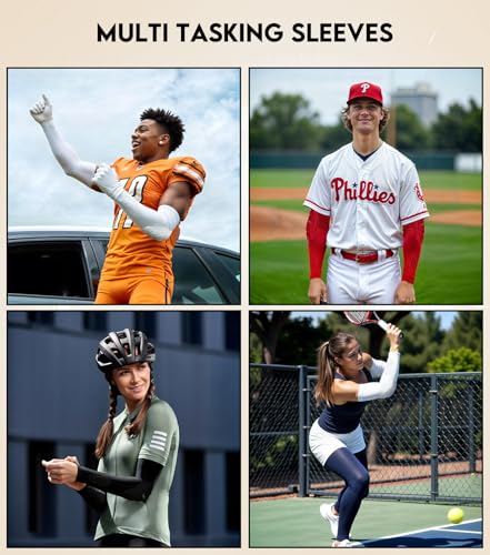 Football Padded Arm Sleeves Youth & Adult, Forearm Protection