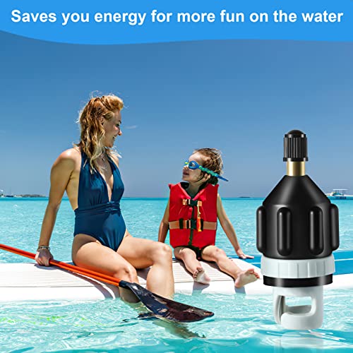 Inflatable Boat SUP Pump Adapter - Quick Inflation & Strong Sealing