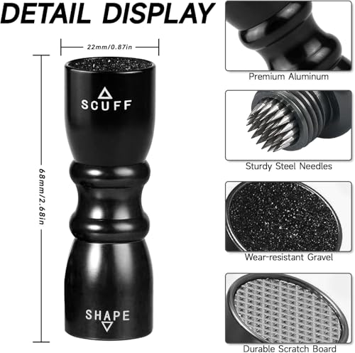 3-in-1 Cue Tip Tool, Professional Pool Shaper, Billiard Accessories
