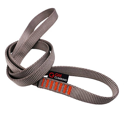 16mm Nylon Sling Runner - 22kN - Gray - 60cm / 24inch