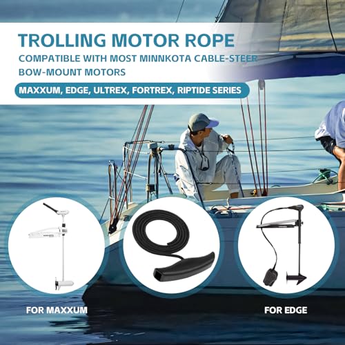 MKA-45 Trolling Motor Rope & Handle - 48-Inch Nylon