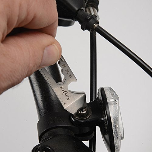 Stainless Steel Keychain Multi-Tool with Carabiner - 1 Pack