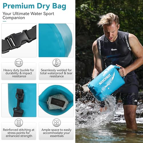 Waterproof Floating Dry Bag Backpack - 5L to 40L Sizes