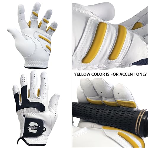 Power Pad Golf Glove - Left Hand Cabretta Leather Grip