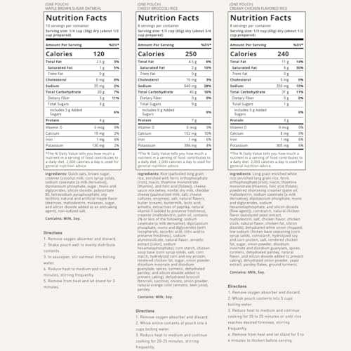by Chuck Norris Roundhouse Provisions 3 Day, 26 servings Emergency Meal Kit, Grab-and-Go, Premade, Disaster Prep, Hiking, Survival, Adventure, Camping Food, 25 Year Shelf Life.