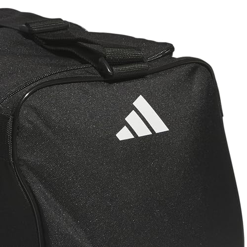 Lightweight Black Gym Duffel Bag with Adjustable Strap