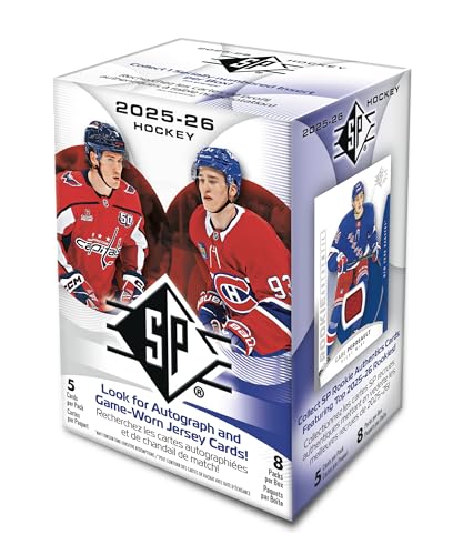 2025-26 NHL Trading Card Blaster Box with Rookies & Autographs