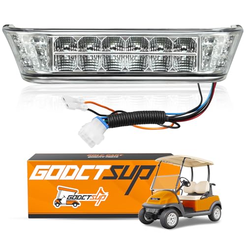 Golf Cart LED Headlight Bar for Club Car Precedent 2004+ 12V Replacement
