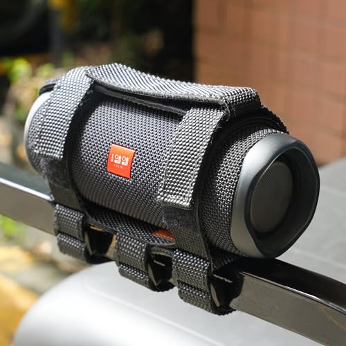 10L0L Black Golf Cart Speaker Mount for Yamaha, EZGO, Club Car & ATV
