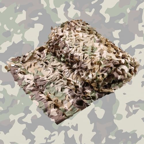 Flyego Camouflage Netting Bulk Roll for Hunting, Camping, Tactical & Decor